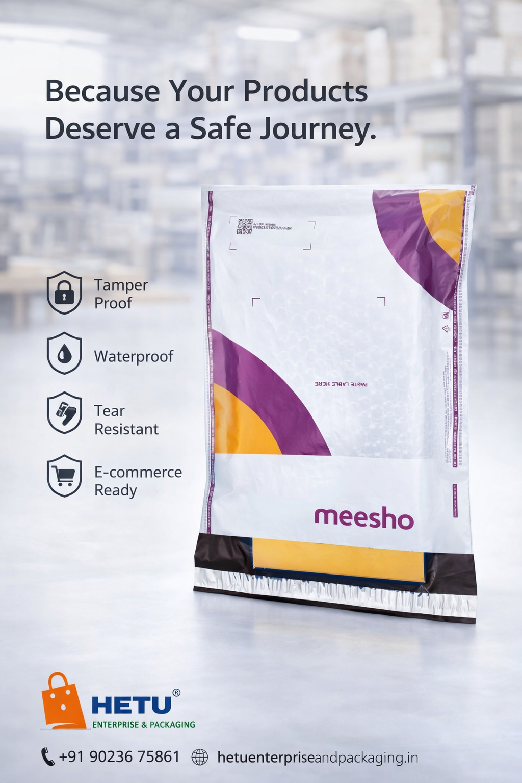 Meesho Courier Bag